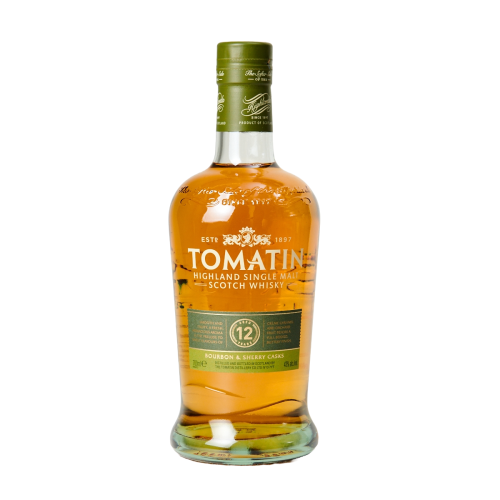 TOMATIN WHISKEY 12 YEARS 70cl