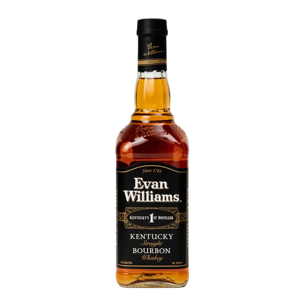 Evan Williams Black Straight Bourbon 700ml 43%