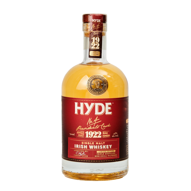 HYDE No4 SINGLE MALT RUM CASK 46%vol. 70cl
