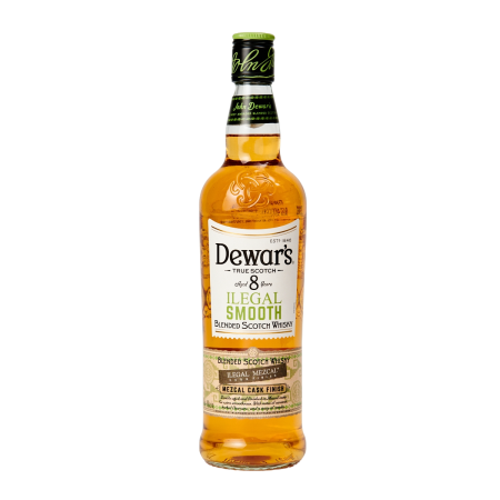 DEWAR''S 8Y.O. ILLEGAL SMOOTH WHISKY 40%vol.70cl
