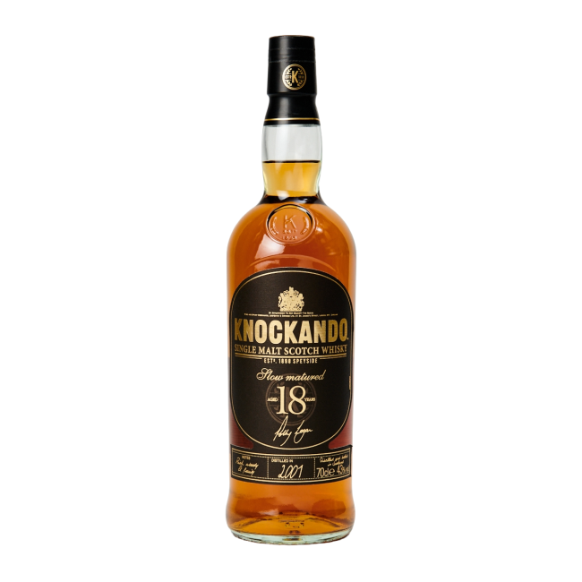 KNOCKANDO 18 Y.O. SLOW MATURED 70cl