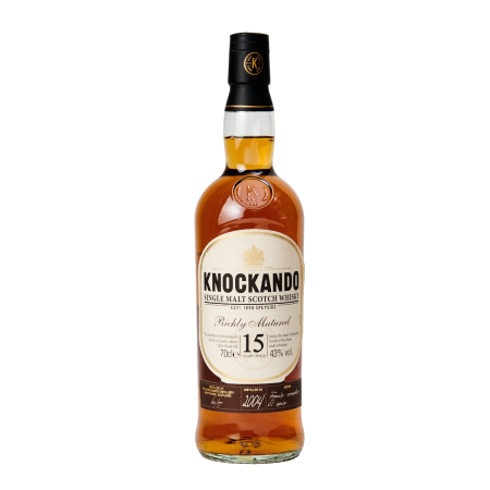KNOCKANDO 15 YEARS RICHLY MATURED 70cl