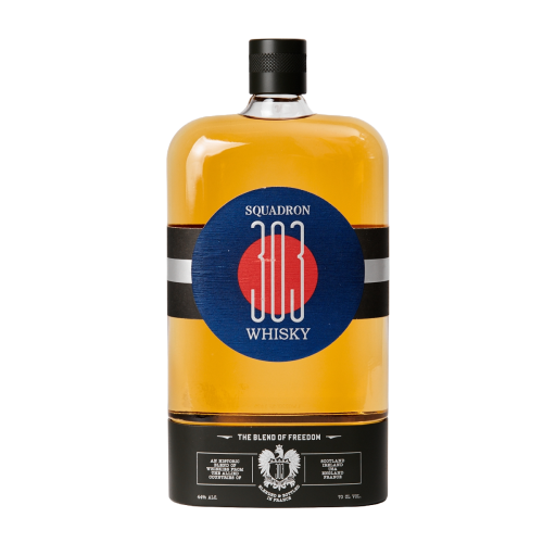 SQUADRON 303 BLEND OF FREEDOM WHISKY 44% vol 70cl