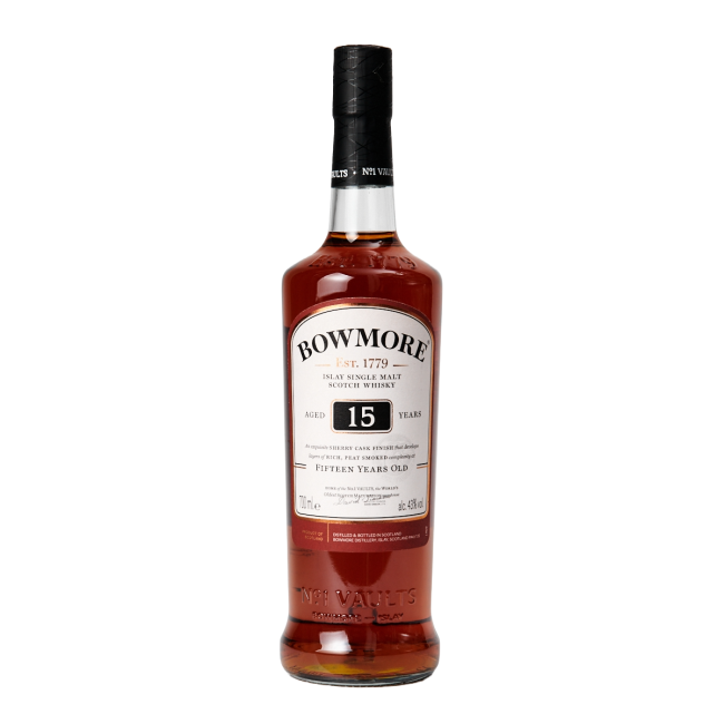BOWMORE 15 YEARS SHERRY CASK 70cl