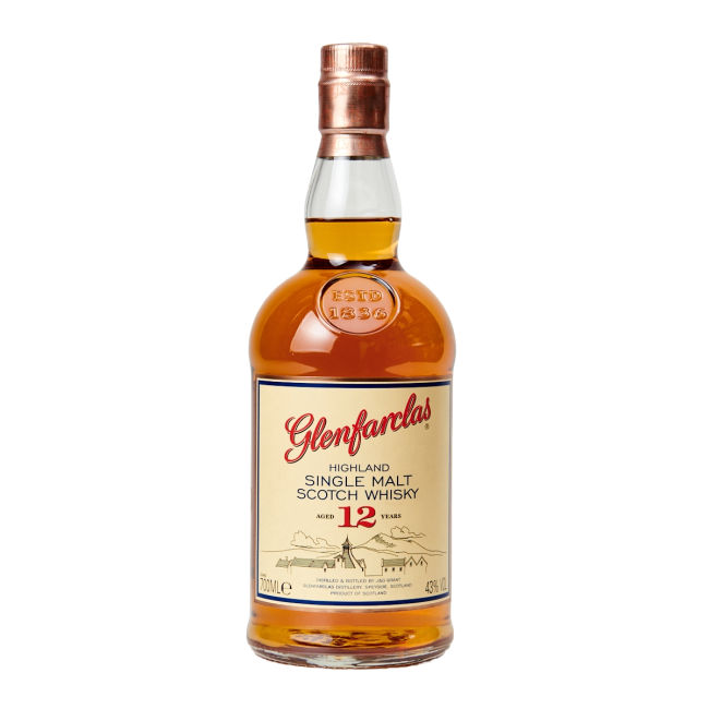 GLENFARCLAS 12 YEARS 43% vol. 70cl