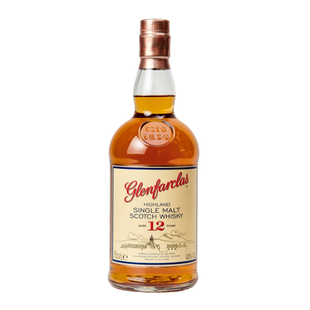 GLENFARCLAS 12 YEARS 43% vol. 70cl