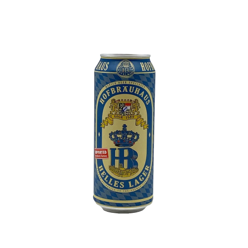 HB HELLES LAGER 50cl TIN