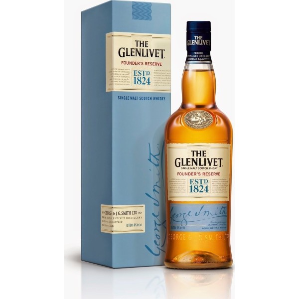GLENLIVET FOUNDERS RESERVE 40%vol 70cl