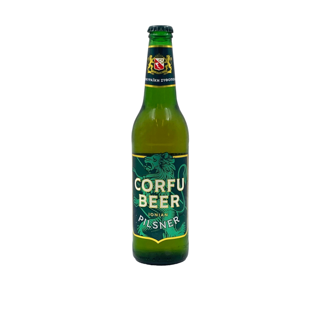 CORFU IONIAN PILSNER BEER 5% VOL 50cl