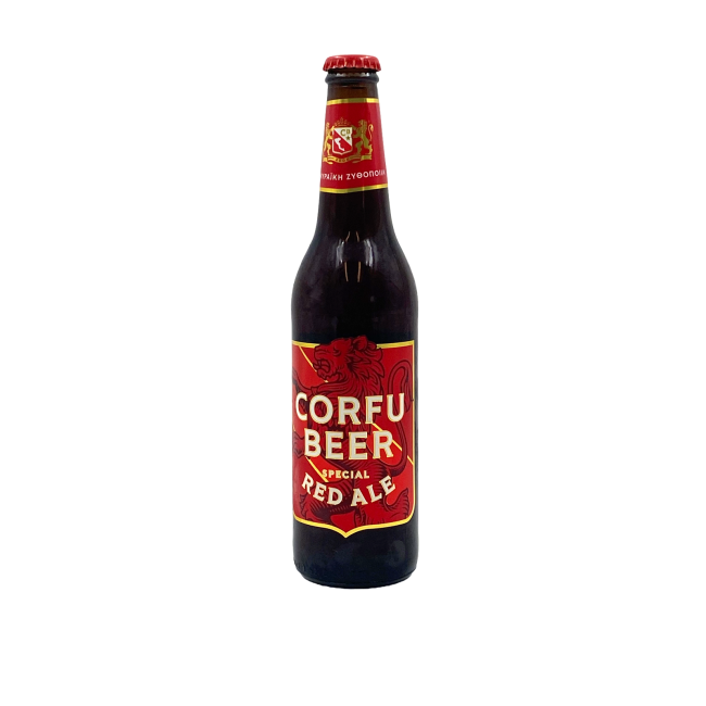 CORFU RED ALE BEER 5% VOL 50cl