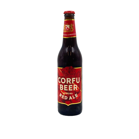 CORFU RED ALE BEER 5% VOL 50cl