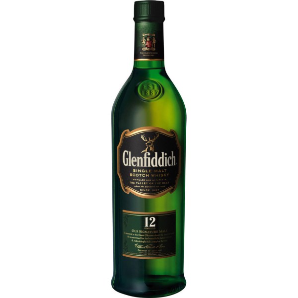 GLENFIDDICH 12 YEARS 40%vol.70cl GLENFIDDICH 12 YEARS 40%vol.70cl