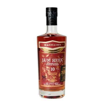 Glenallachie Macnair'S Lum Reek 10Y.O. Cask Strength 55.4% 700ml