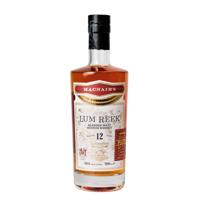 MACNAIR'S LUM REEK 12Y.O. BLENDED 46% 70cl