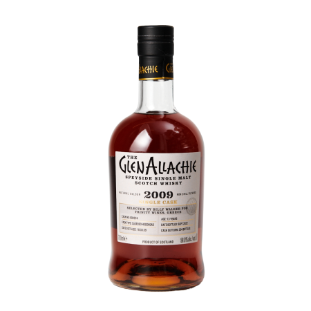 GLENALLACHIE 2009 SINGLE CASK TW SPEYSIDE SINGLE MALT 70cl