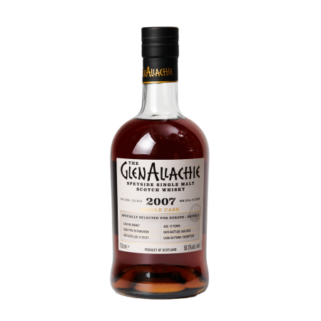 GLENALLACHIE 2007 SINGLE CASK 70cl