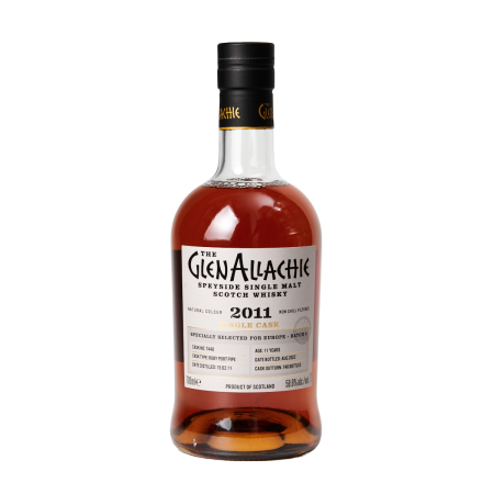GLENALLACHIE 2011 SINGLE CASK SPEYSIDE SINGLE MALT 70cl