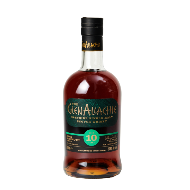 GLENALLACHIE 10Y.O. 56,8% BATCH 7 CASK STRENGTH SPEYSIDE SINGLE MALT 70cl