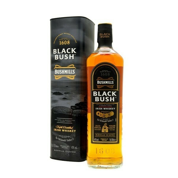 BUSHMILLS BLACK BUSH IRISH 40%vol WHISKEY 70cl BUSHMILLS BLACK BUSH IRISH 40%vol WHISKEY 70cl