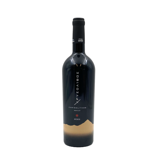 ΚΤΗΜΑ ΜΟΥΣΩΝ ΧΡΥΣΟΛΙΘΟΣ MERLOT 75cl