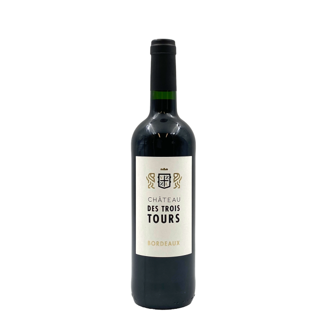 CHATEAU DES TROIS TOURS BORDEAUX 75cl