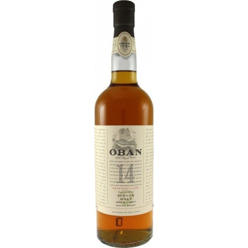 OBAN 14 YEARS 43% vol 70cl MALT 2