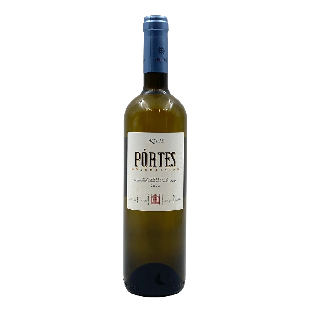 Σκουρας Portes Μοσχοφίλερο Λευκός 750ml