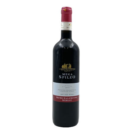 ΜΕΓΑ ΣΠΗΛΑΙΟ ΜΑΥΡΟ ΚΑΛΑΒΡΥΤΙΝΟ MERLOT 75cl