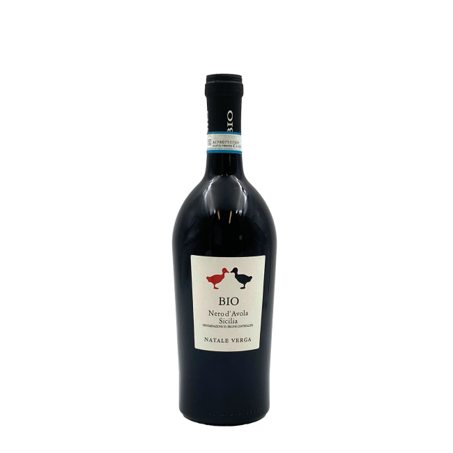 NERO D'AVOLA SICILIA DOC BIO NATALE VERGA 75cl