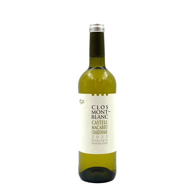 CLOS MONTBLANC CASTELL MACABEU CHARDONNAY 75cl