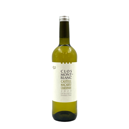 CLOS MONTBLANC CASTELL MACABEU CHARDONNAY 75cl