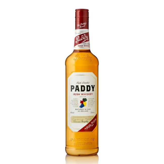 PADDY IRISH WHISKEY 40%vol. 70cl