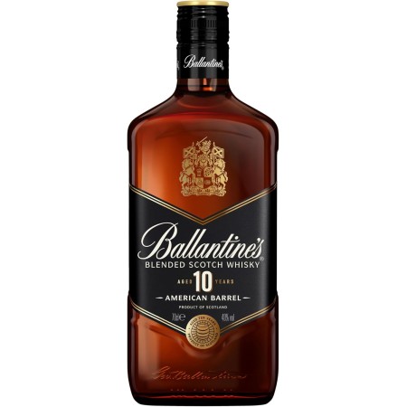 BALLANTINES 10 Y.O. SCOTCH WHISKY 40%vol 70cl
