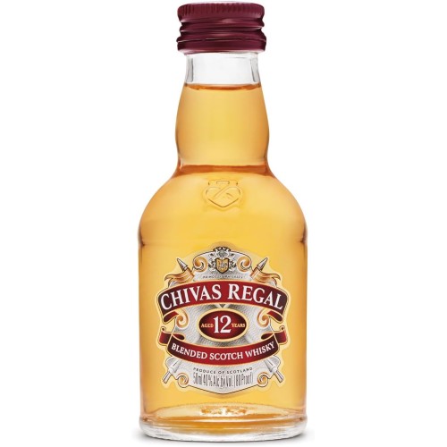 CHIVAS REGAL 12 YEARS 40%vol. 5cl