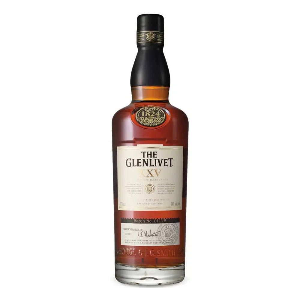 Glenlivet 25 Years Xxv 43%Vol 700ml