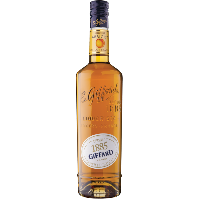 GIFFARD APRICOT BRANDY LIQUEUR 25%vol.70cl