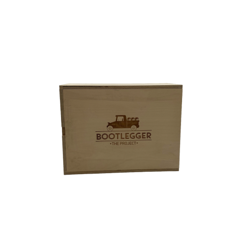 ΚΟΥΤΙ ΞΥΛΙΝΟ ΔΙΣΕΙΡΟ ΕΞΙ ΦΙΑΛΩΝ BOOTLEGGER