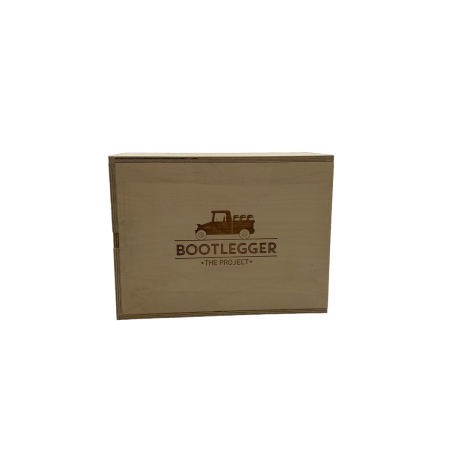 ΚΟΥΤΙ ΞΥΛΙΝΟ ΔΙΣΕΙΡΟ ΕΞΙ ΦΙΑΛΩΝ BOOTLEGGER