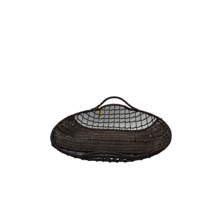 ΔΙΣΚΟΣ ΠΛΕΚΤΟΣ ΜΑΥΡΟΣ RATTAN ΣΙΔΕΡΟ X LARGE