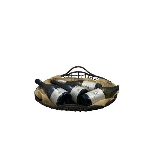 ΔΙΣΚΟΣ ΠΛΕΚΤΟΣ ΜΑΥΡΟΣ RATTAN ΣΙΔΕΡΟ X LARGE 2