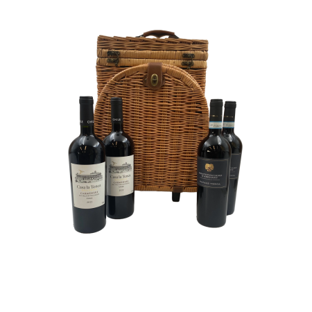 ΠΙΚ-ΝΙΚ BAMBOO ΒΑΛΙΤΣΑ ΜΕ ΡΟΔΕΣ