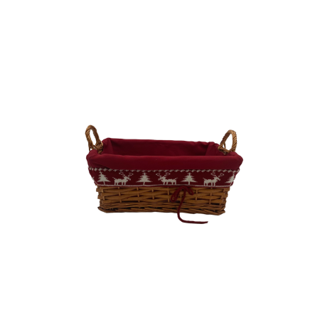 ΚΑΛΑΘΙ ΞΥΛΙΝΟ BAMBOΟ ΚΟΚΚΙΝΗ ΕΠΕΝΔΥΣΗ LARGE