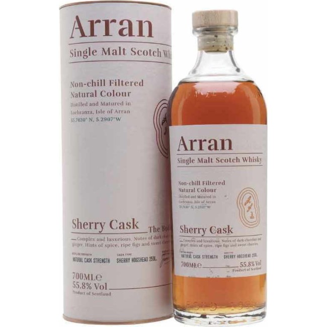 ARRAN SHERRY CASK 55,8% vol 70cl