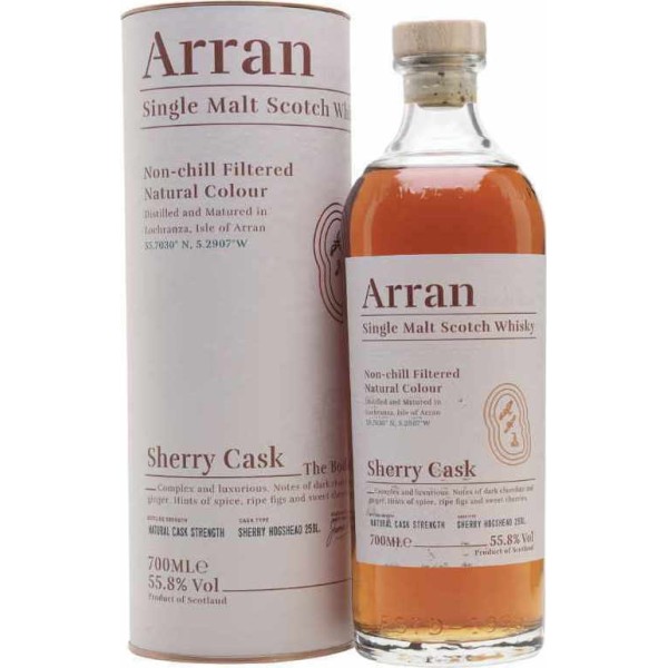ARRAN SHERRY CASK 55,8% vol 70cl