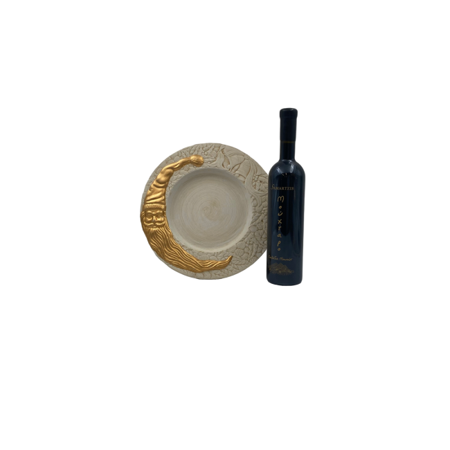 ΠΙΑΤΕΛΑ ΚΕΡΑΜΙΚΗ ΛΕΥΚΗ ΜΕ ΦΕΓΓΑΡΙ