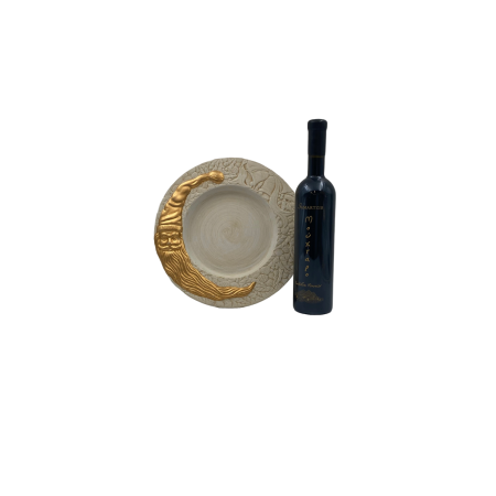 ΠΙΑΤΕΛΑ ΚΕΡΑΜΙΚΗ ΛΕΥΚΗ ΜΕ ΦΕΓΓΑΡΙ