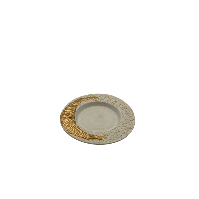 ΠΙΑΤΕΛΑ ΚΕΡΑΜΙΚΗ ΛΕΥΚΗ ΜΕ ΦΕΓΓΑΡΙ