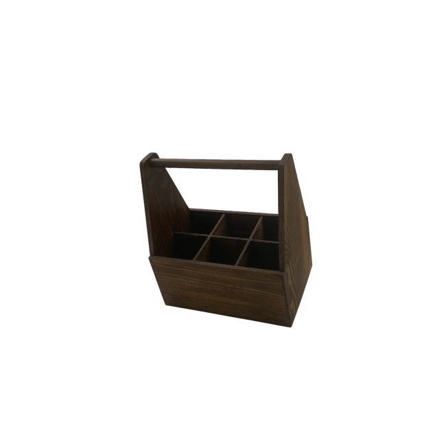 ΘΗΚΗ ΞΥΛΙΝΗ ΦΥΣΙΚΗ 6 ΘΕΣΕΩΝ ΓΙΑ ΜΠΥΡΕΣ