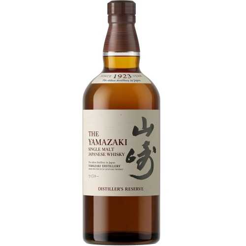 YAMAZAKI DISTILLER'S RESERVE SINGLE MALT JAPANESE WHISKY 43% 70cl