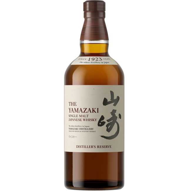 YAMAZAKI DISTILLER'S RESERVE SINGLE MALT JAPANESE WHISKY 43% 70cl